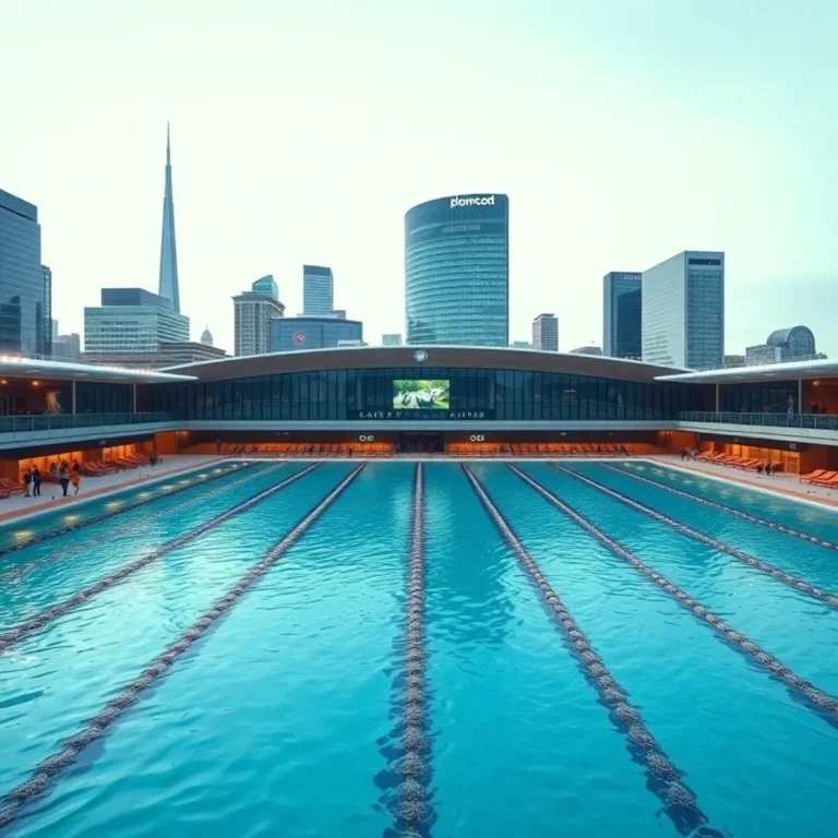 Canary Wharf's New Olympic-Sized Lido: A Year-Round Aquatic Oasis