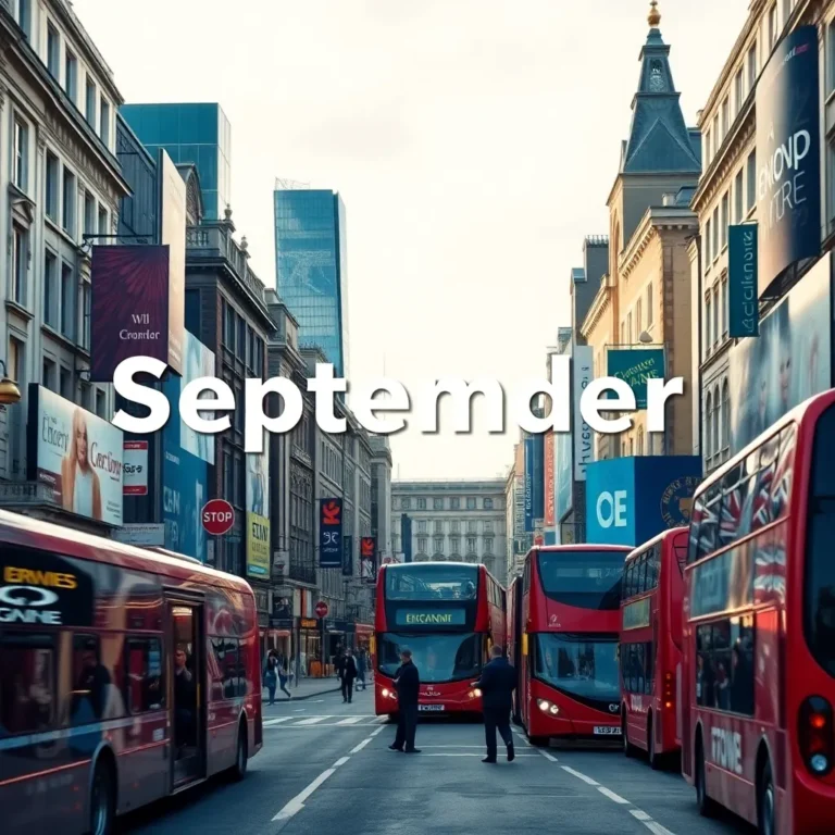 London Events Calendar: September 2025