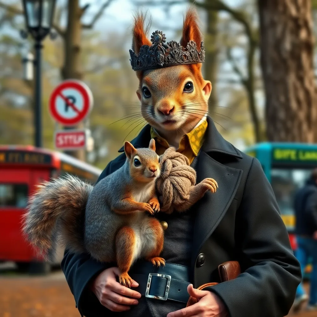 Mad King George's Would-Be Assassin & His Pet Squirrel