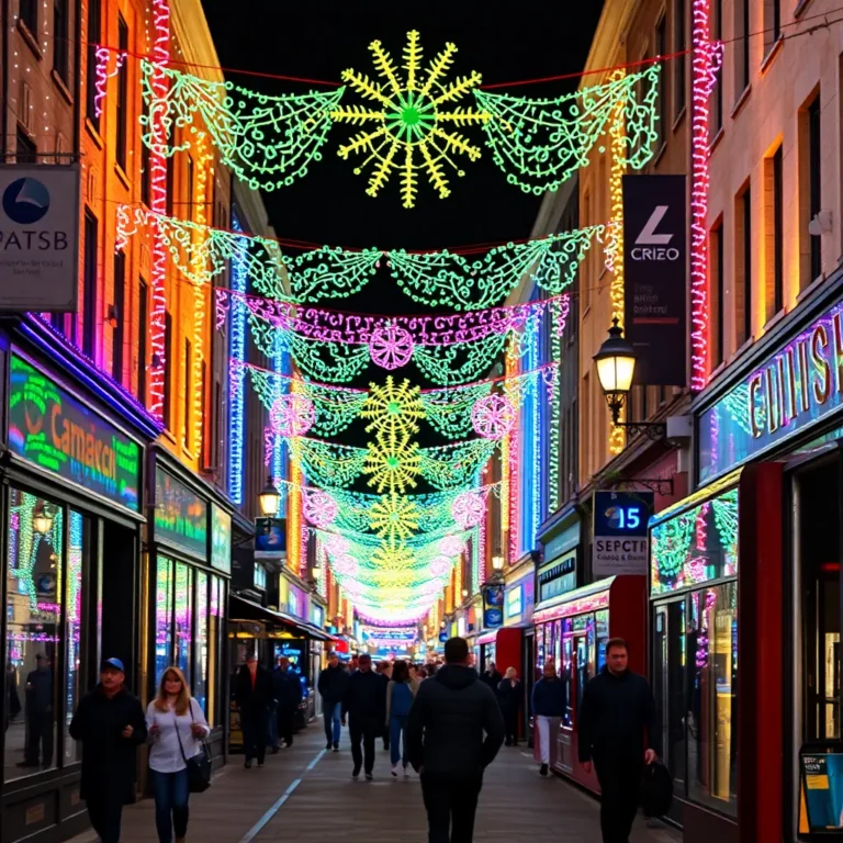Carnaby Street's 2025 Christmas Lights: A Colorful Spectacle