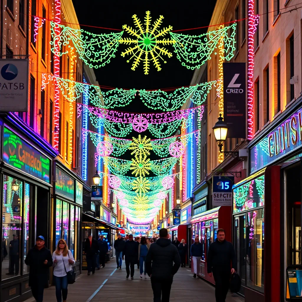 Carnaby Street's 2025 Christmas Lights: A Colorful Spectacle