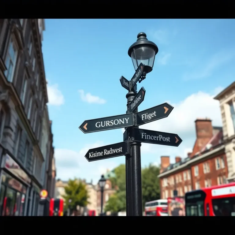London's Fingerposts: A Charming Guide to Historic Wayfinding
