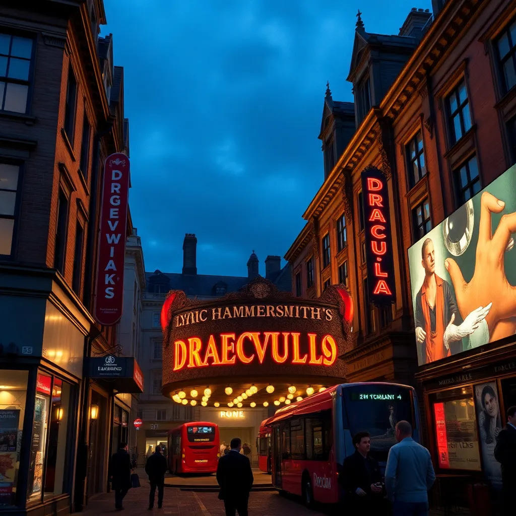 Lyric Hammersmith's Dracula: A Gothic Horror Reimagining