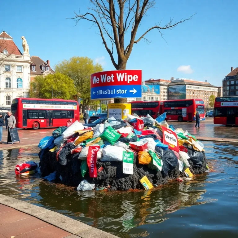 Thames' 'Wet Wipe Island': A Clean-Up Success Story