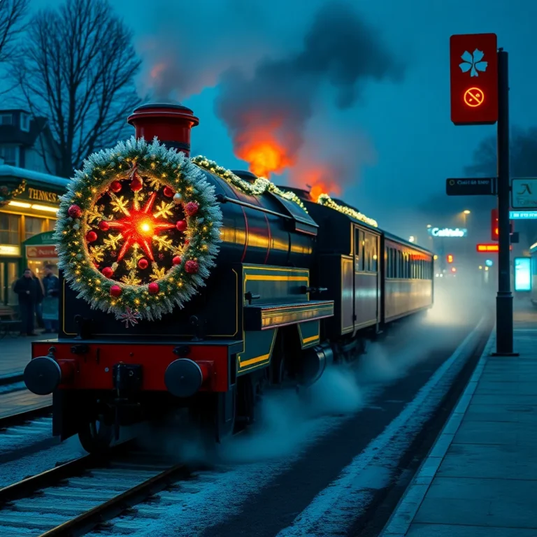 Christmas Magic: Santa Steam Train Returns to London 2025