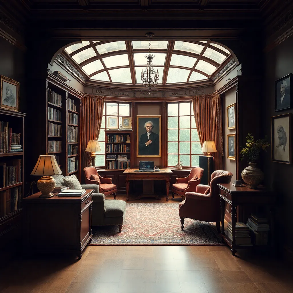 Freud's Study Reimagined: An Artist's Playful Intervention