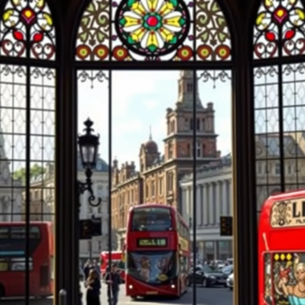 London's History Through Stained Glass Art