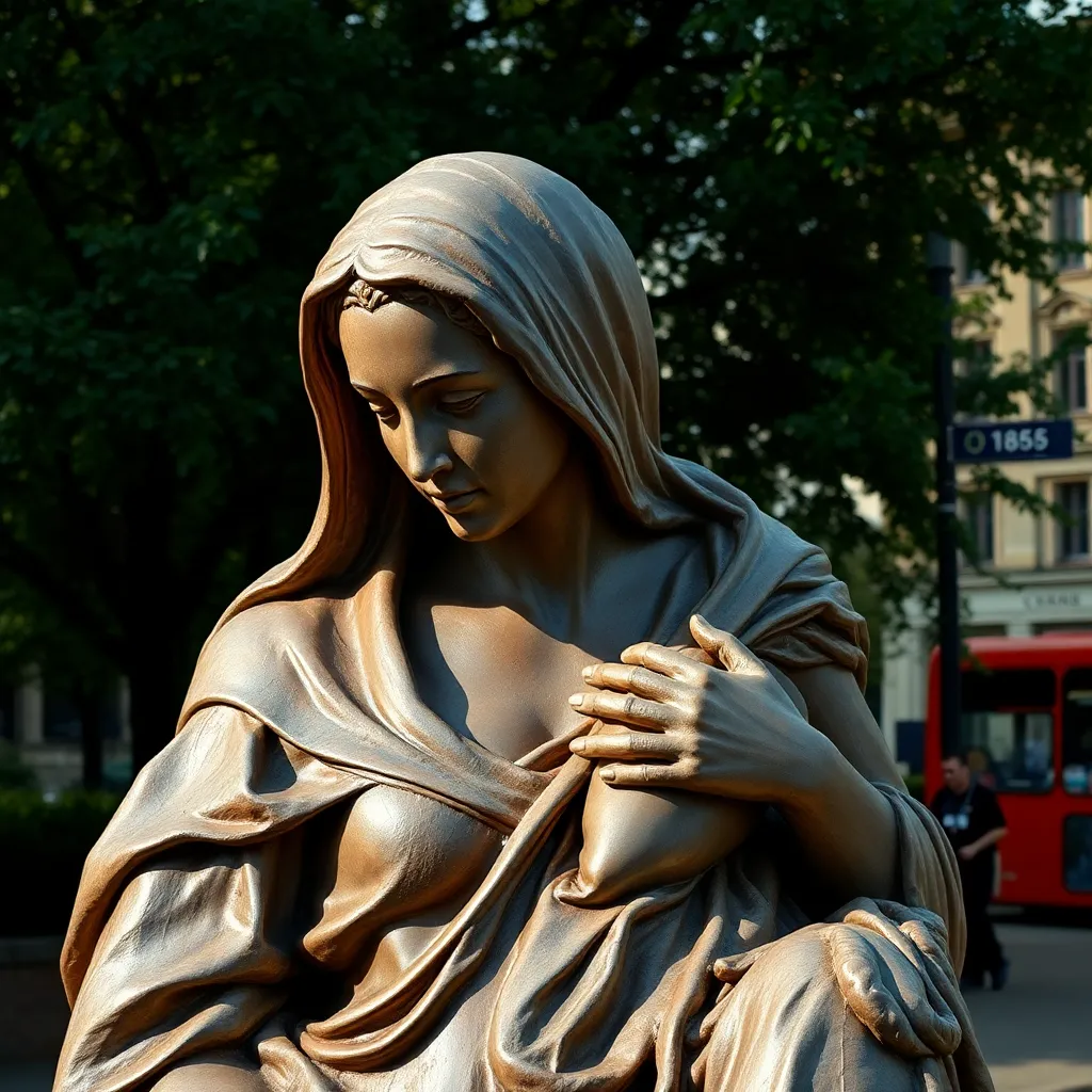 Mother Vérité: London's Postpartum Statue Challenges Idealized Motherhood