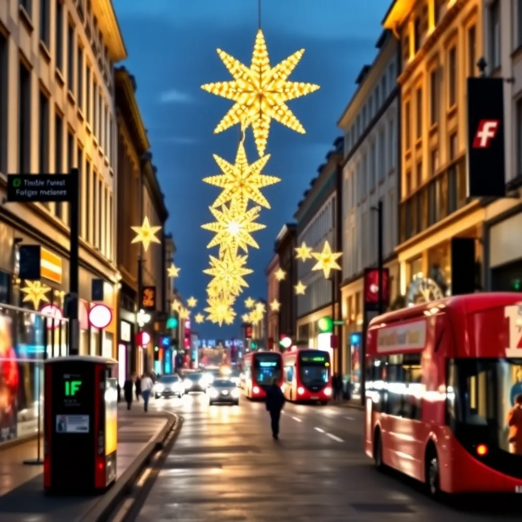 Oxford Street's 2025 Festive Stars Illuminate London