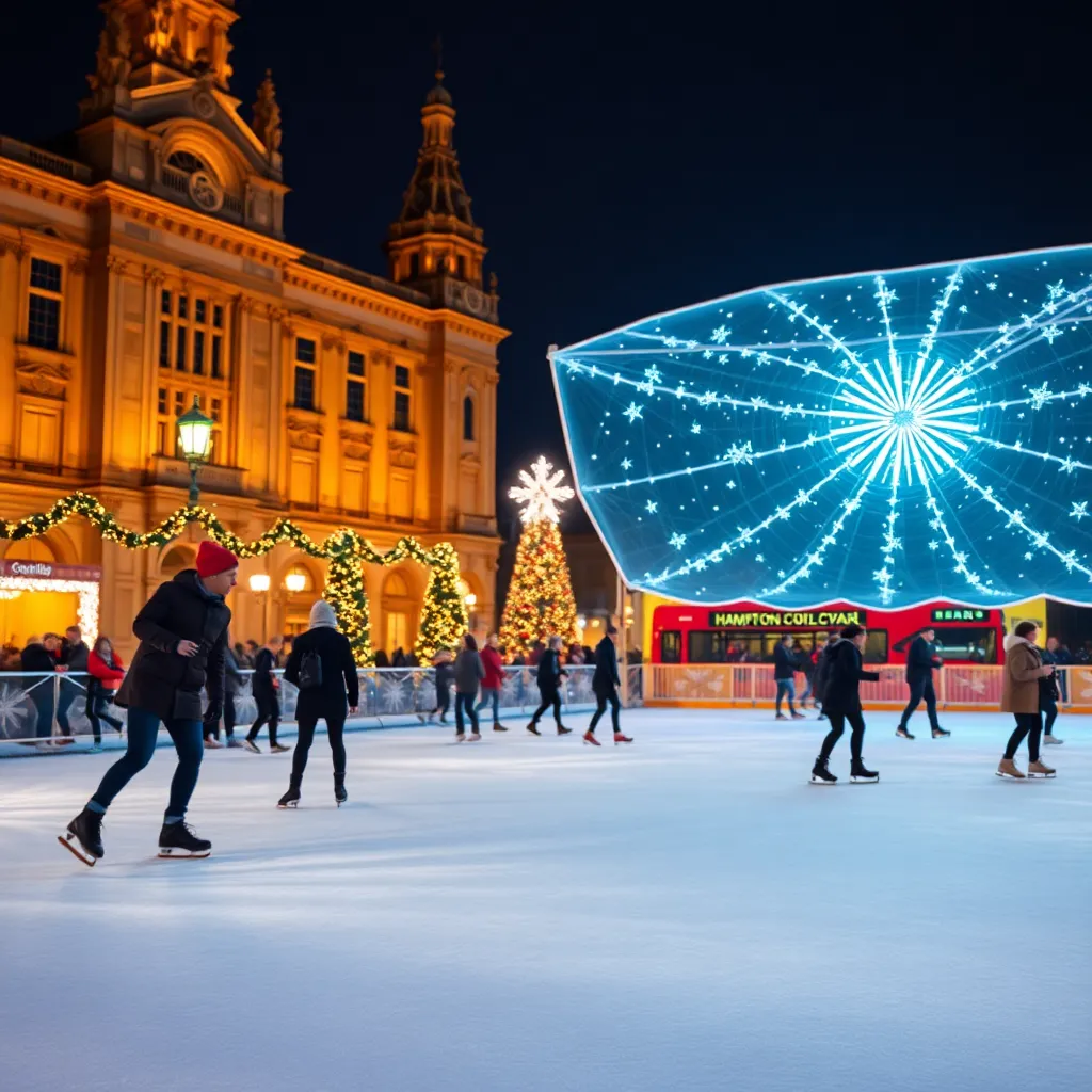 Skate into Christmas 2025 at Hampton Court Palace Rink