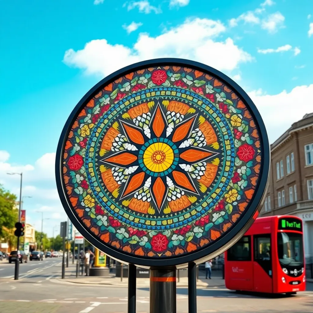 Acton Central Unveils New Community Mosaic Roundel
