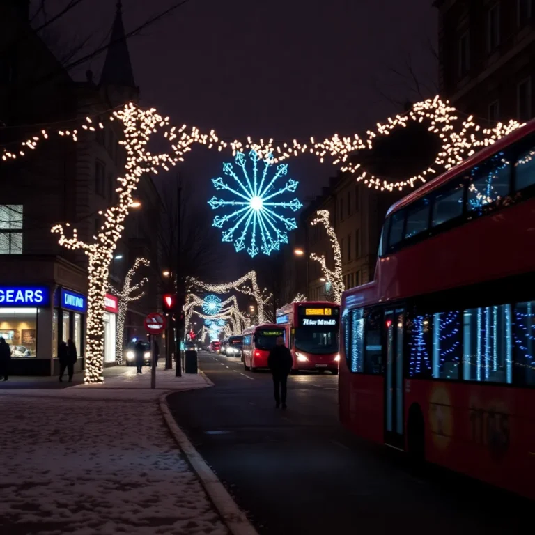 Winter Light Trails Near London: Festive Illumination Guide 2025