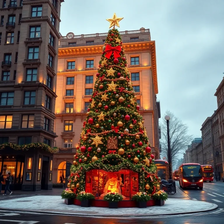 Connaught Hotel's Bizarre AI Christmas Tree Redefines Festive Art