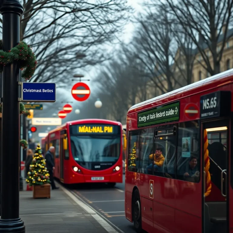 London Christmas 2025 Transport Guide: Closures & Services