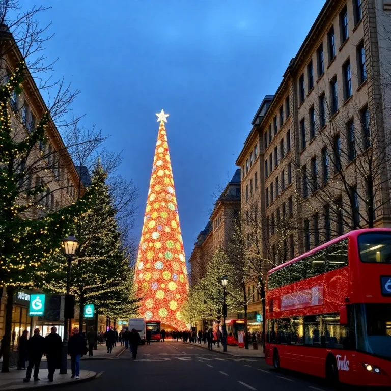 London's Dazzling Christmas Trees: A Festive Spectacle