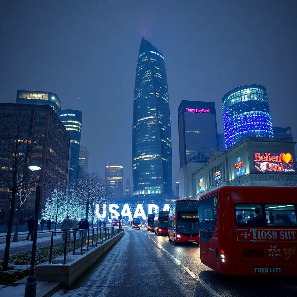 DREAMSCAPE Theme for Canary Wharf Winter Lights 10th Anniversary