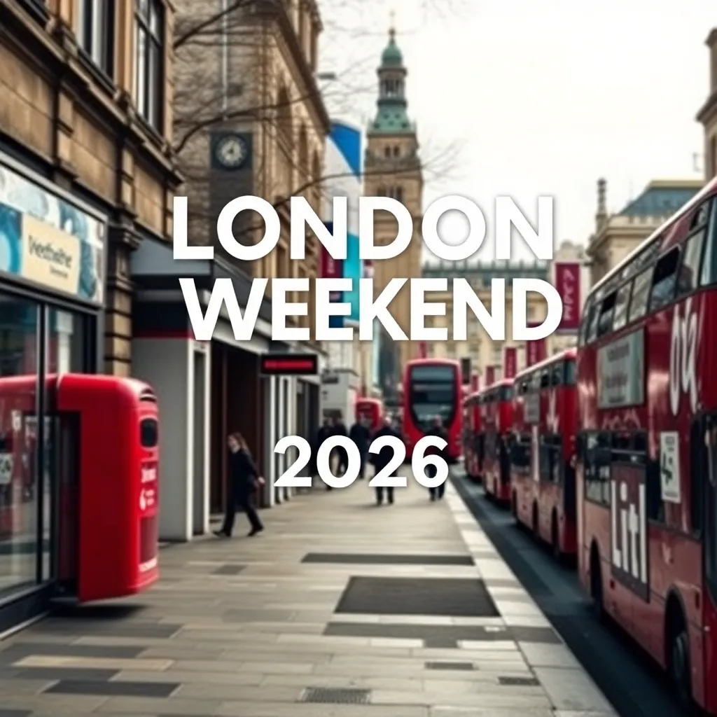 London Weekend Guide: January 10-11, 2026 Events & Activities