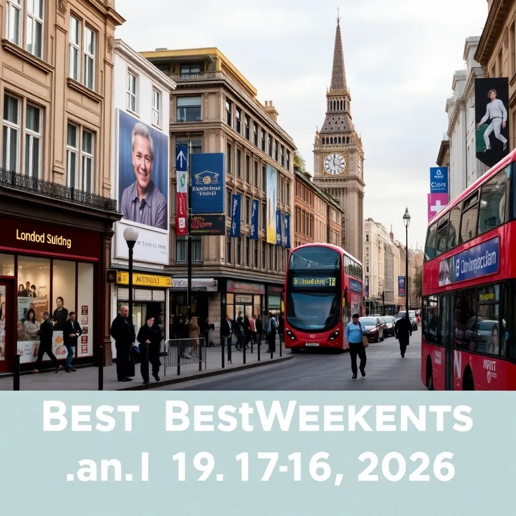 London's Best Weekend Events: January 17-18, 2026 Guide