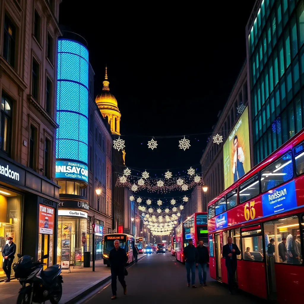 London's Ramadan Lights Illuminate West End for Fourth Year