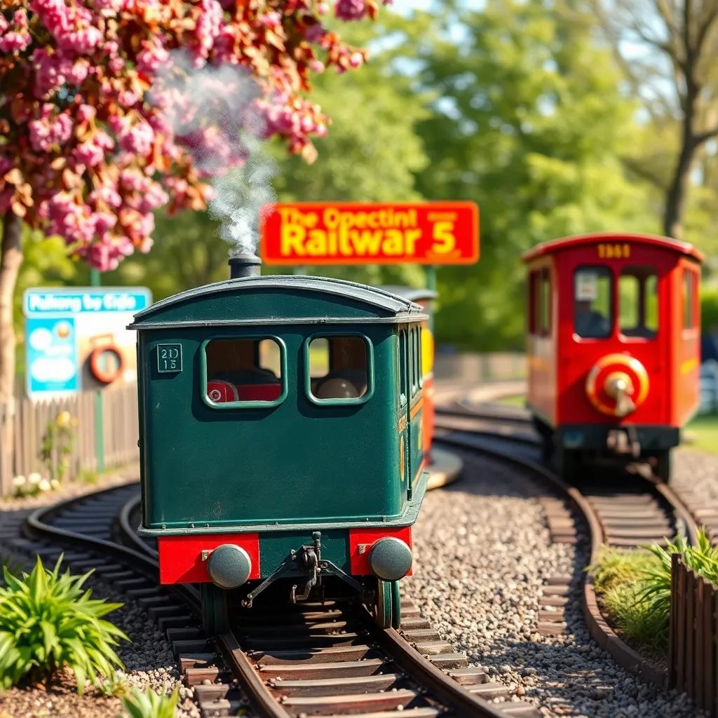 Brockwell Park's Beloved £1 Miniature Railway Adventure