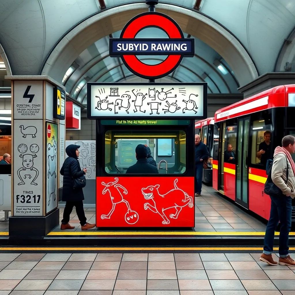 Keith Haring's Subway Drawings Exhibit: Voice of the Street in London