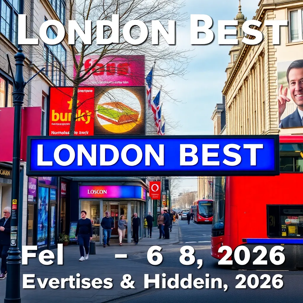London's Best: February 2-8, 2026 - Events & Hidden Gems