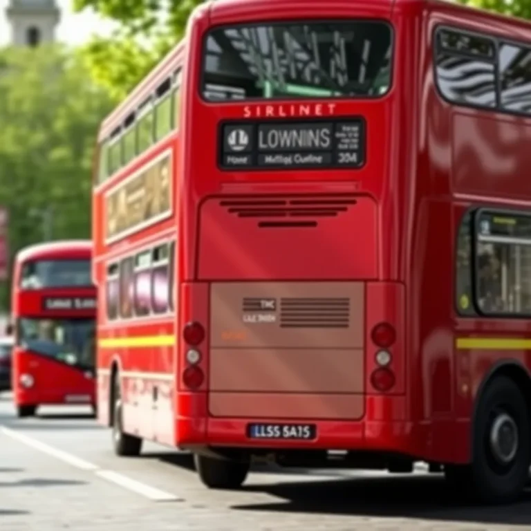 London's Heritage Buses Return: Trafalgar Square to Tower Hill
