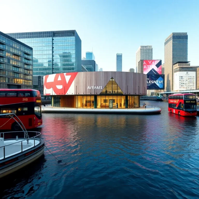 Artship Joins Theatreship: Canary Wharf's Floating Arts Hub Grows