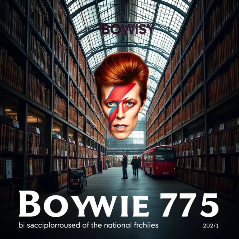Bowie 75: Uncovering His Intellectual Property at The National Archives