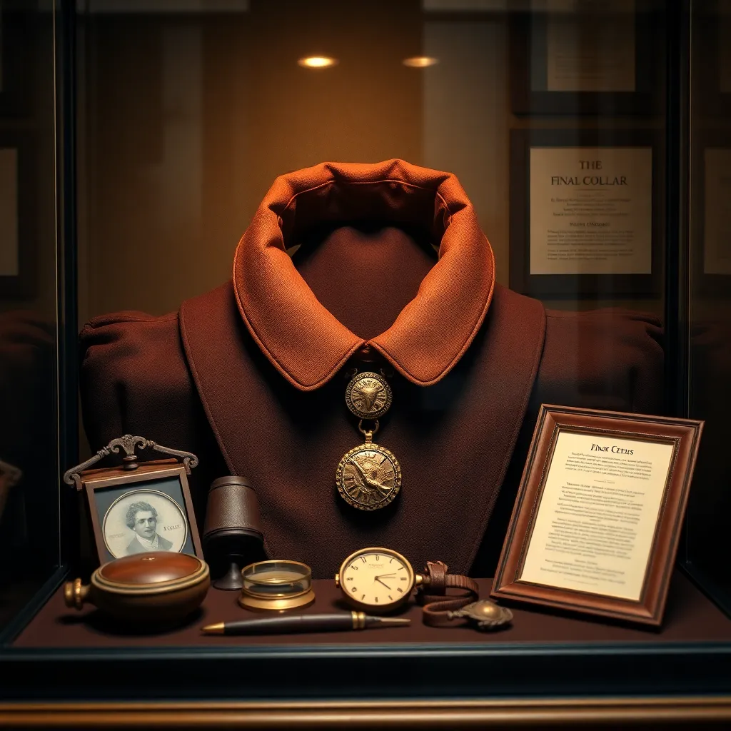 Dickens' Final Collar and Personal Items on Display
