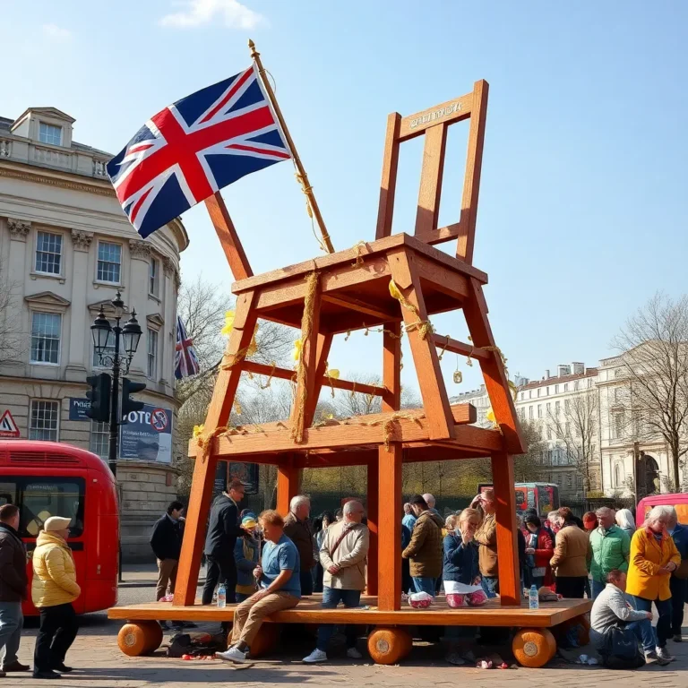 Greenwich Easter Monday: The Ancient Chair Lifting Ritual