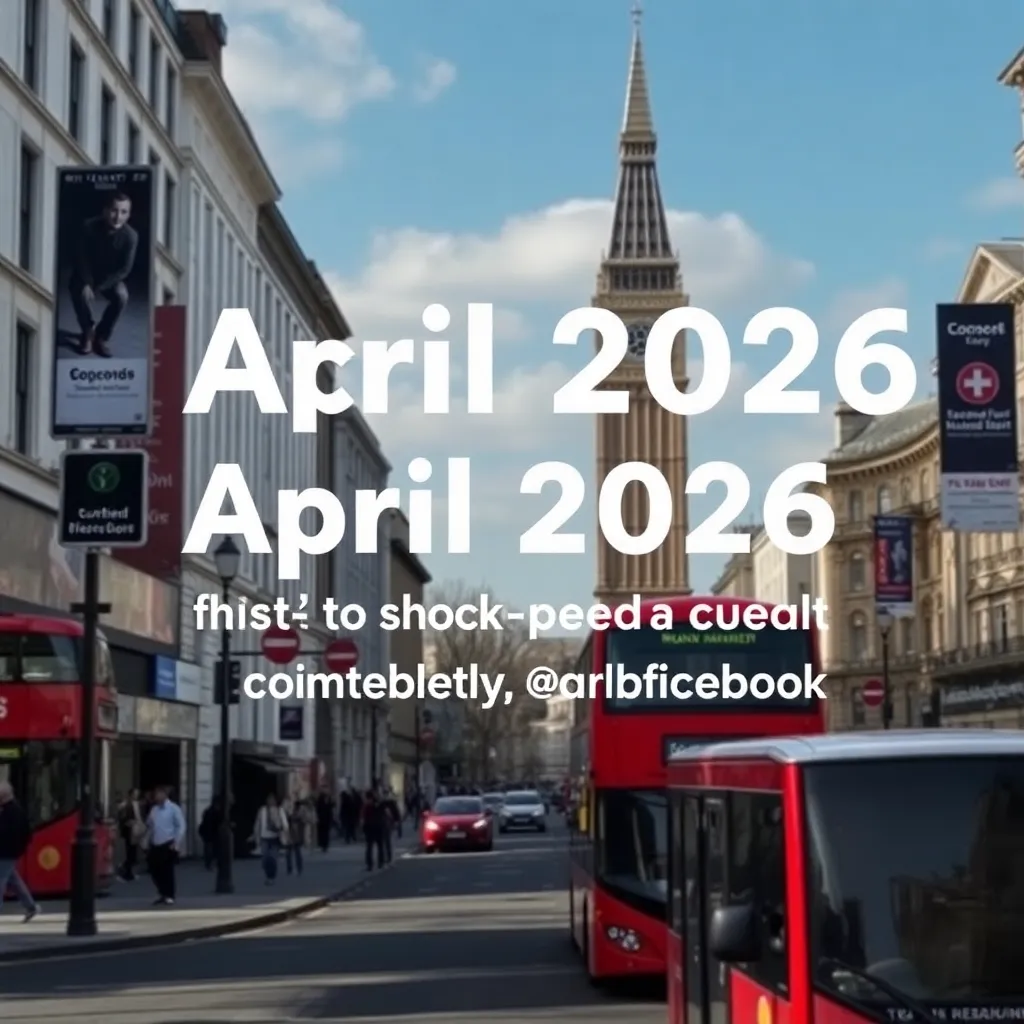 London's April 2026: Your Guide to Unmissable Events