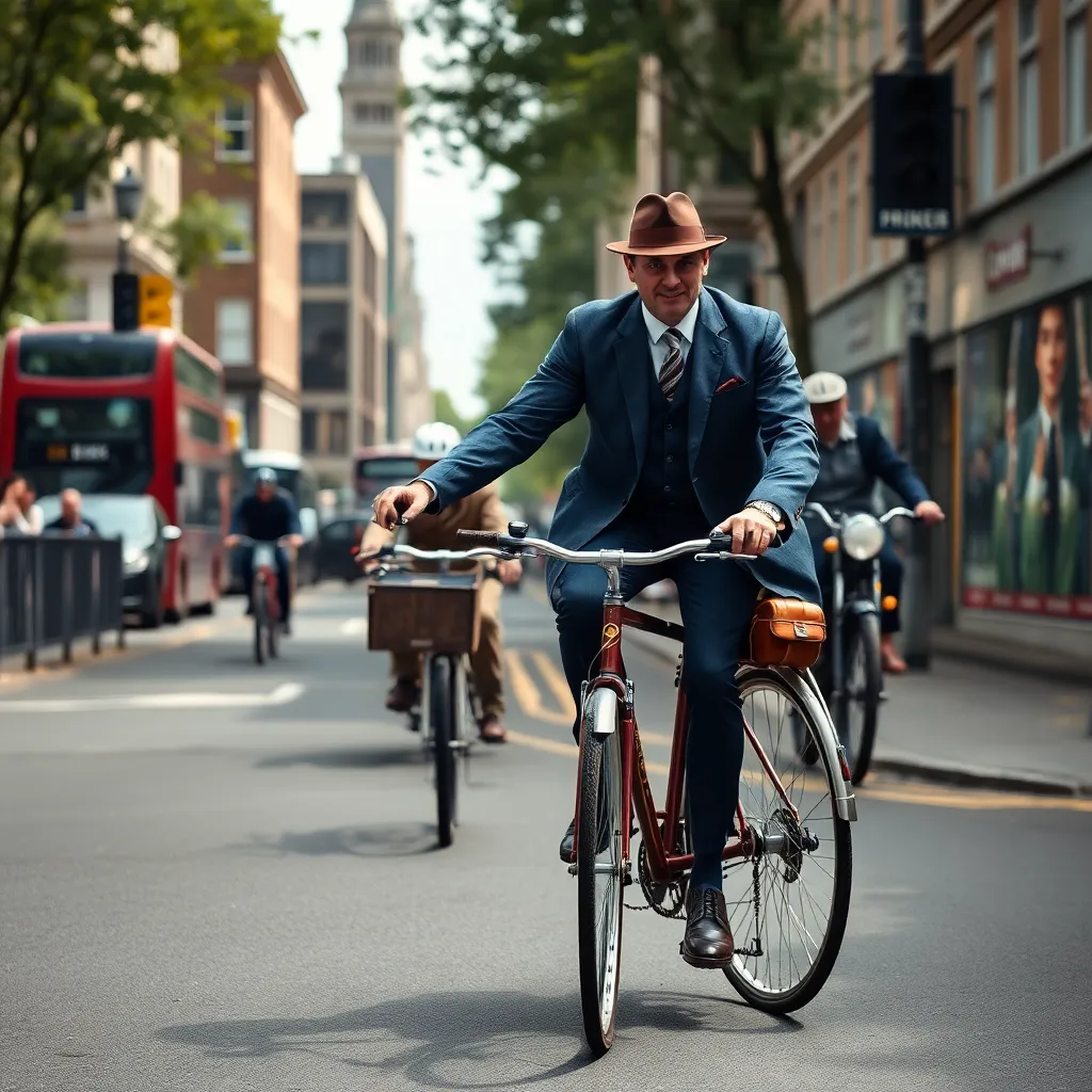 London's Dapper Cycle: The Tweed Run Experience