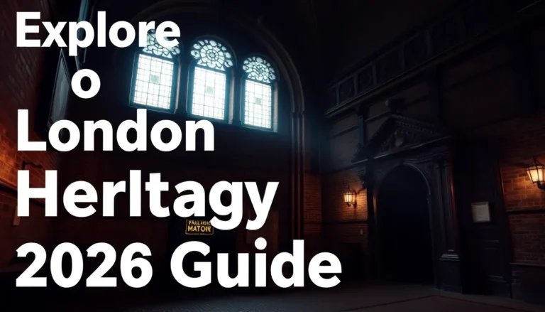 EXPLORE HIDDEN LONDON HISTORY: HERITAGE OPEN DAYS 2026 GUIDE