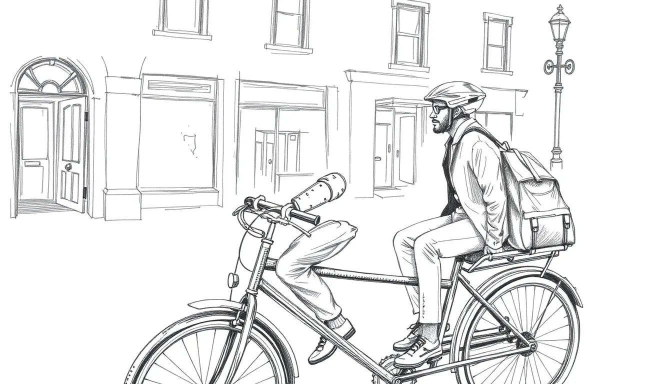 RASTA ROLLA: THE PENNY-FARTHING RIDER CHARMING WEST LONDON