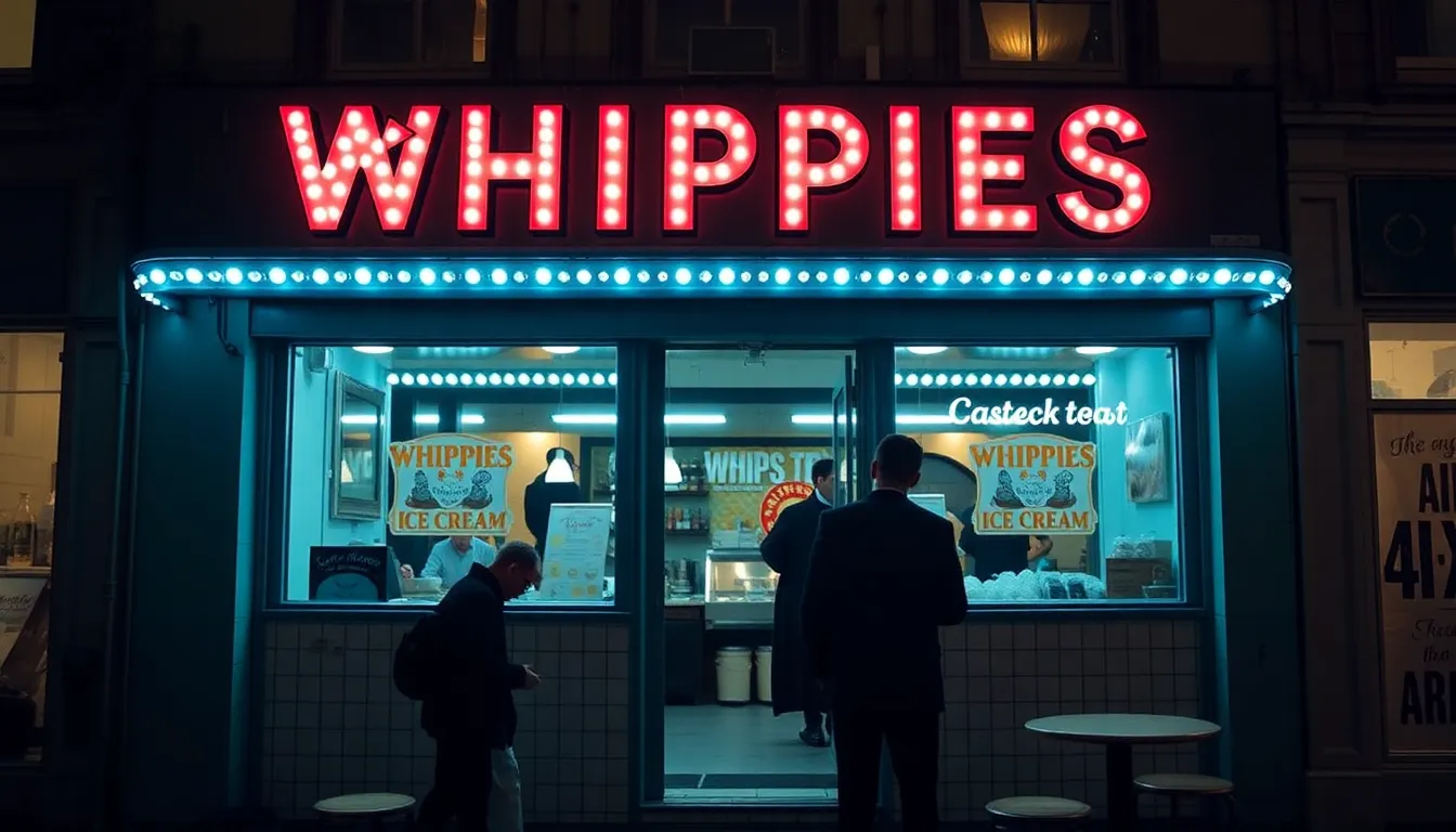 WHIPPIES ICE CREAM OPENS AT SEVEN DIALS: NOSTALGIA RETURNS