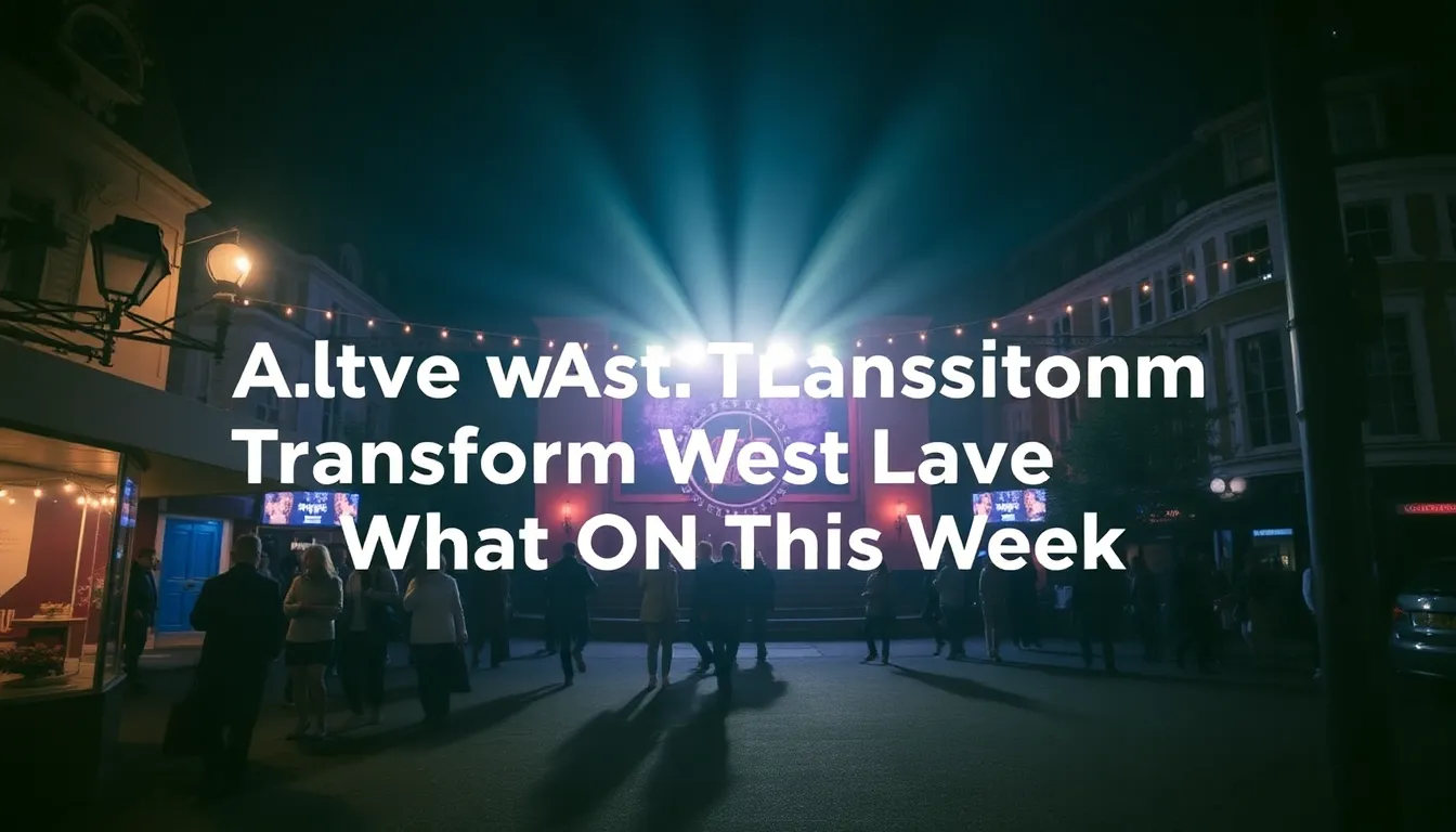 AUGUST EVENTS TRANSFORM WEST LONDON: WHAT'S ON THIS WEEK