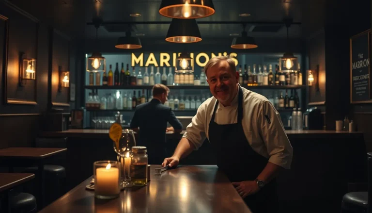 CELEBRATED CHEF OPENS MARRION’S BAR ON HACKNEY’S MORNING LANE