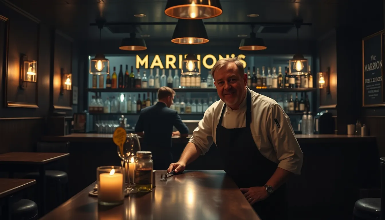 CELEBRATED CHEF OPENS MARRION’S BAR ON HACKNEY’S MORNING LANE