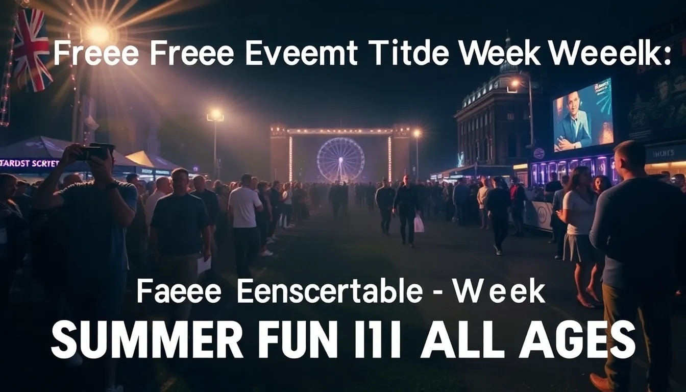 FREE LONDON EVENTS THIS WEEK: SUMMER FUN FOR ALL AGES