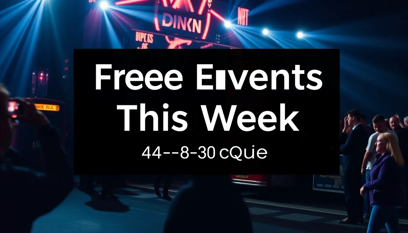 FREE LONDON EVENTS THIS WEEK: YOUR COMPLETE GUIDE 24-30 AUG