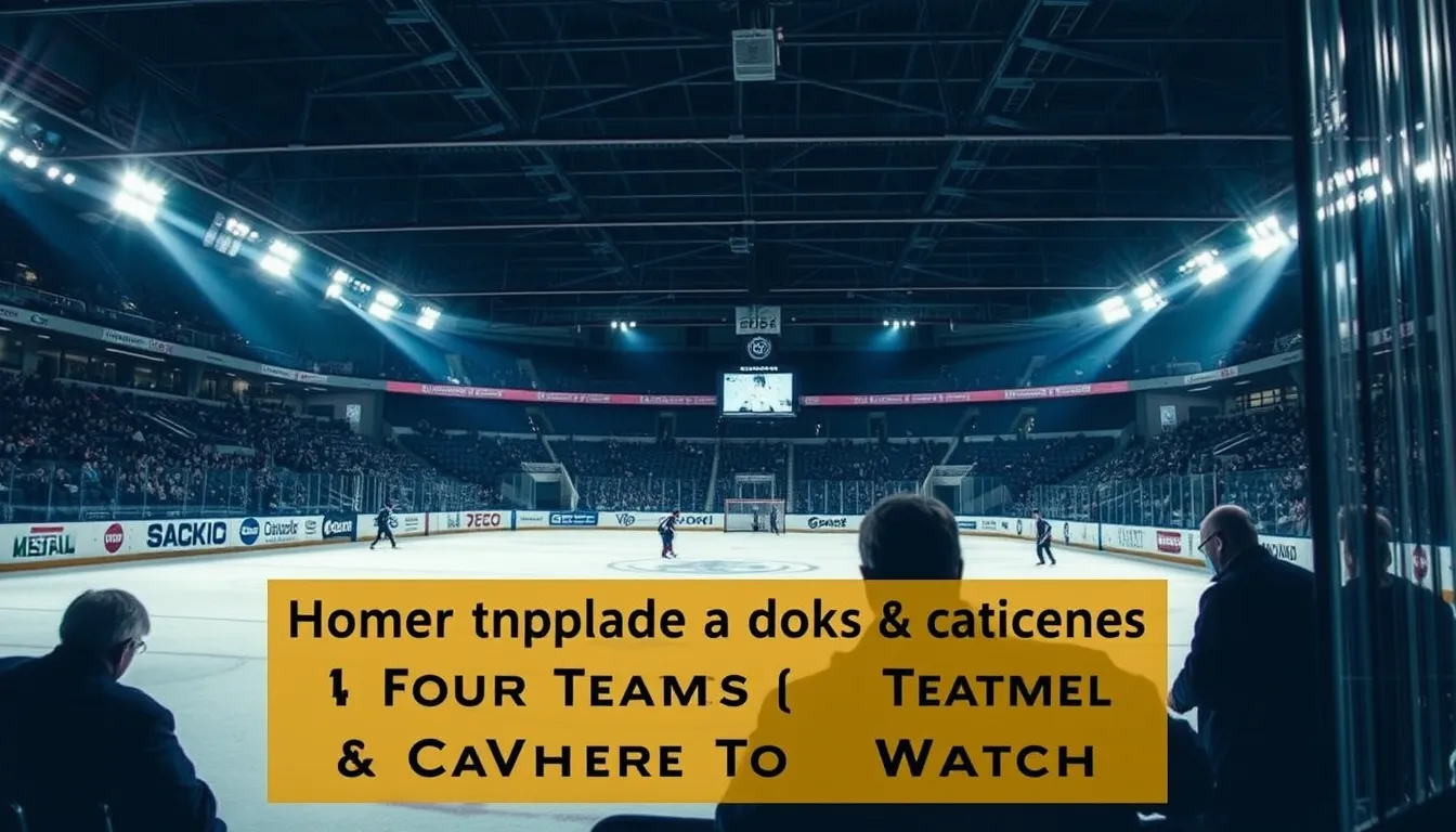 LONDON ICE HOCKEY: YOUR GUIDE TO FOUR TEAMS & WHERE TO WATCH