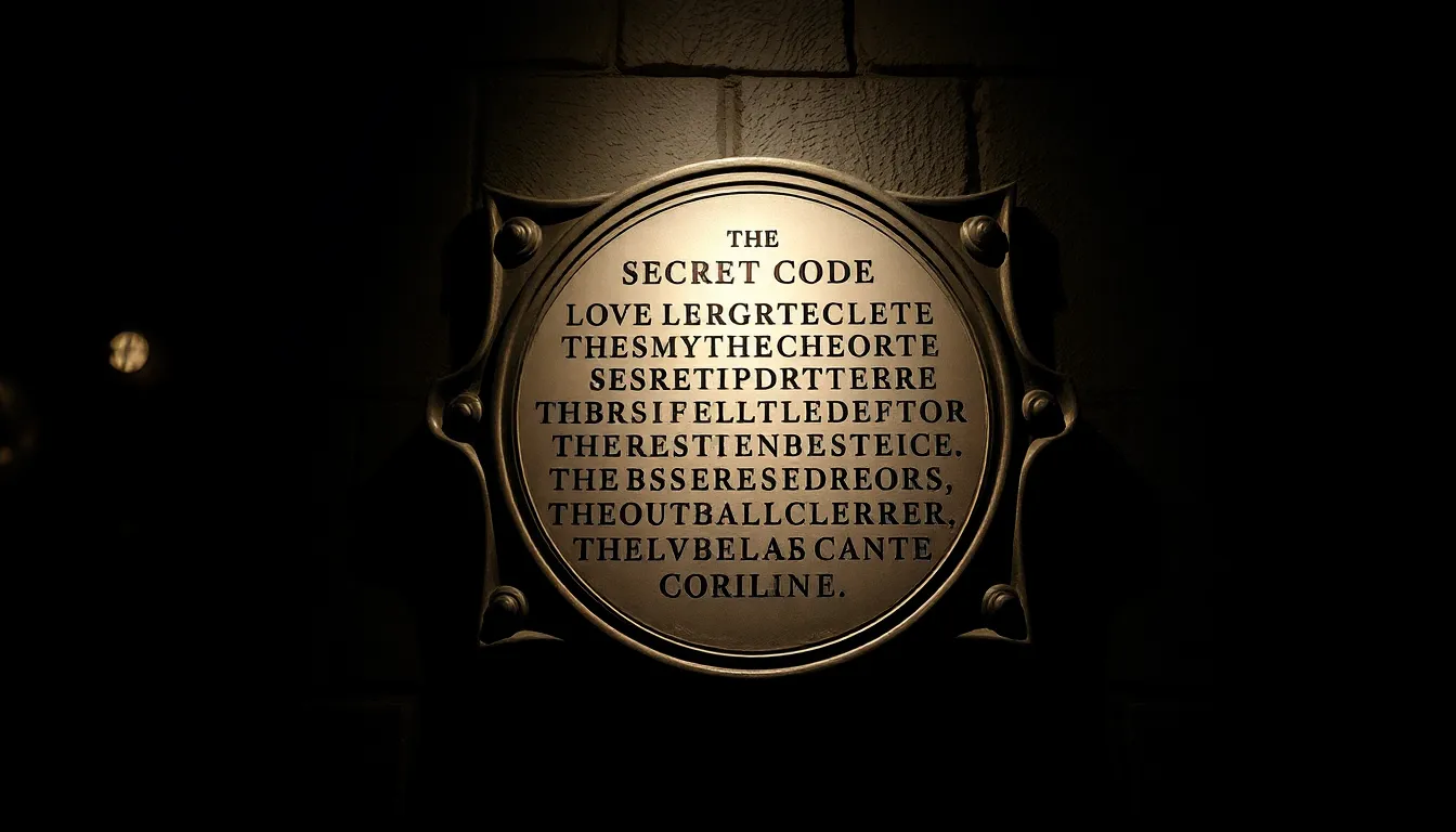 SECRET CODE HIDDEN ON WESTMINSTER PLAQUE PUZZLES LOCAL VISITORS