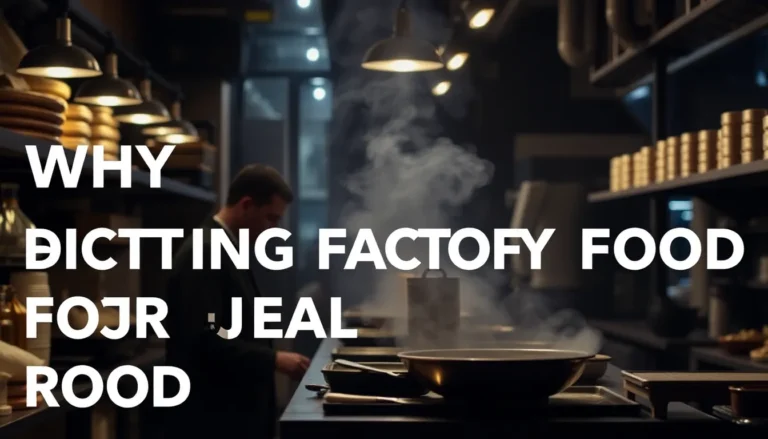 WHY LONDON'S DITCHING FACTORY FOOD FOR REAL COOKING