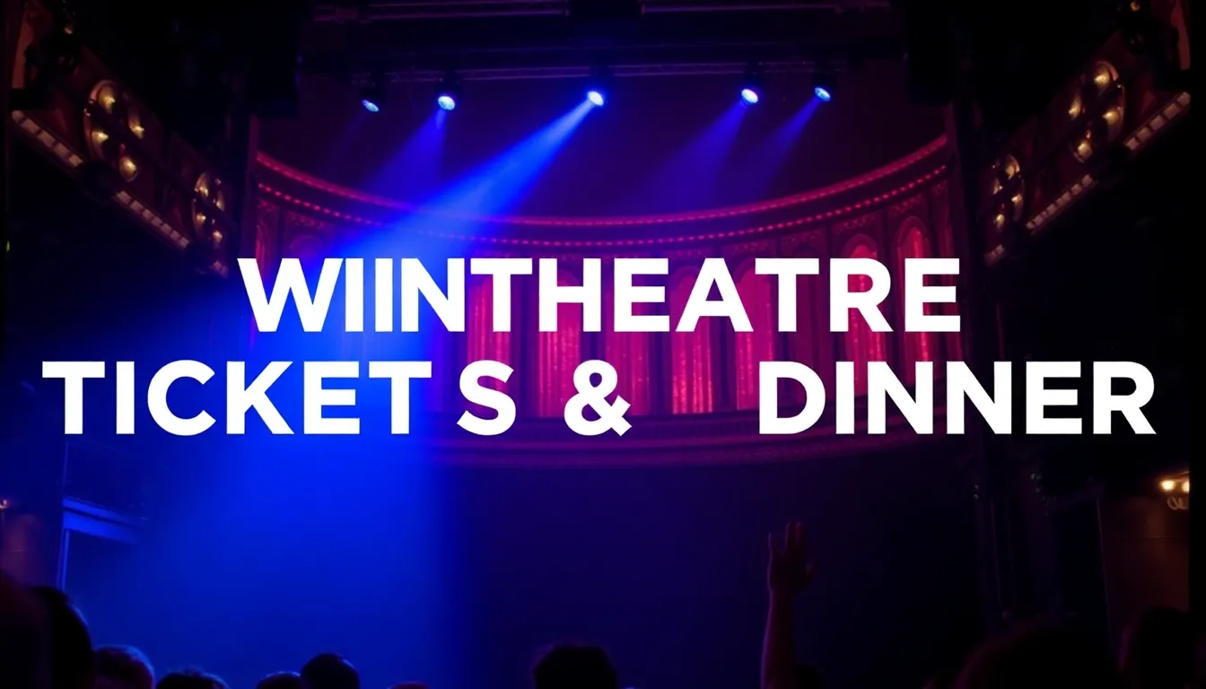 WIN THEATRE TICKETS & DINNER AT AWARD-WINNING WEST END SHOW