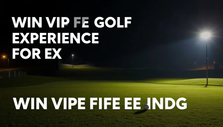 WIN VIP FIVE IRON GOLF EXPERIENCE FOR SIX IN LONDON