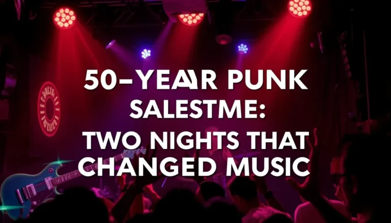 100 CLUB'S 50-YEAR PUNK MILESTONE: TWO NIGHTS THAT CHANGED MUSIC