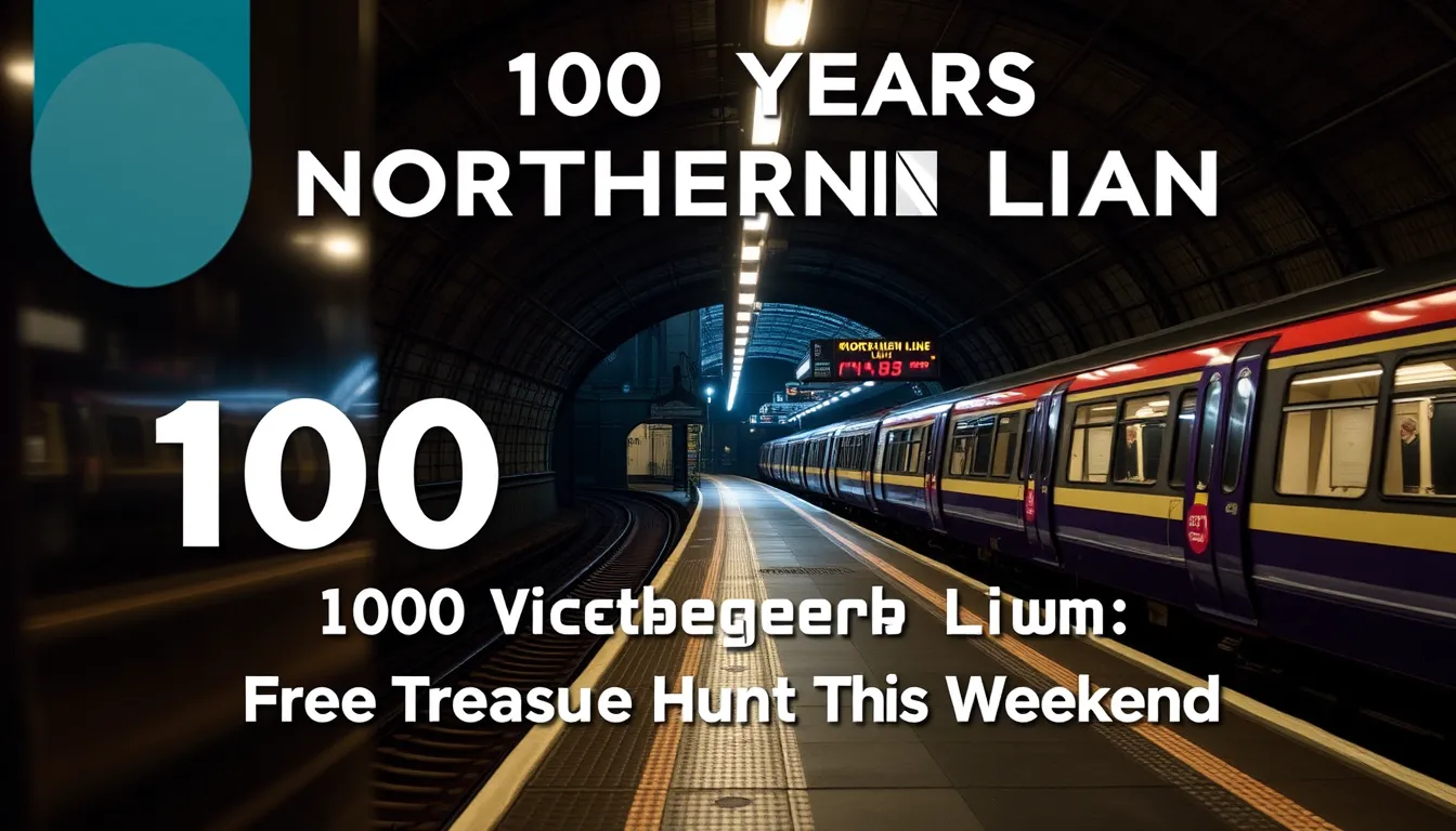 100 YEARS OF THE NORTHERN LINE: FREE TREASURE HUNT THIS WEEKEND