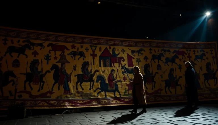 BAYEUX TAPESTRY BRINGS MEDIEVAL MARKETING BOOM TO WEST LONDON