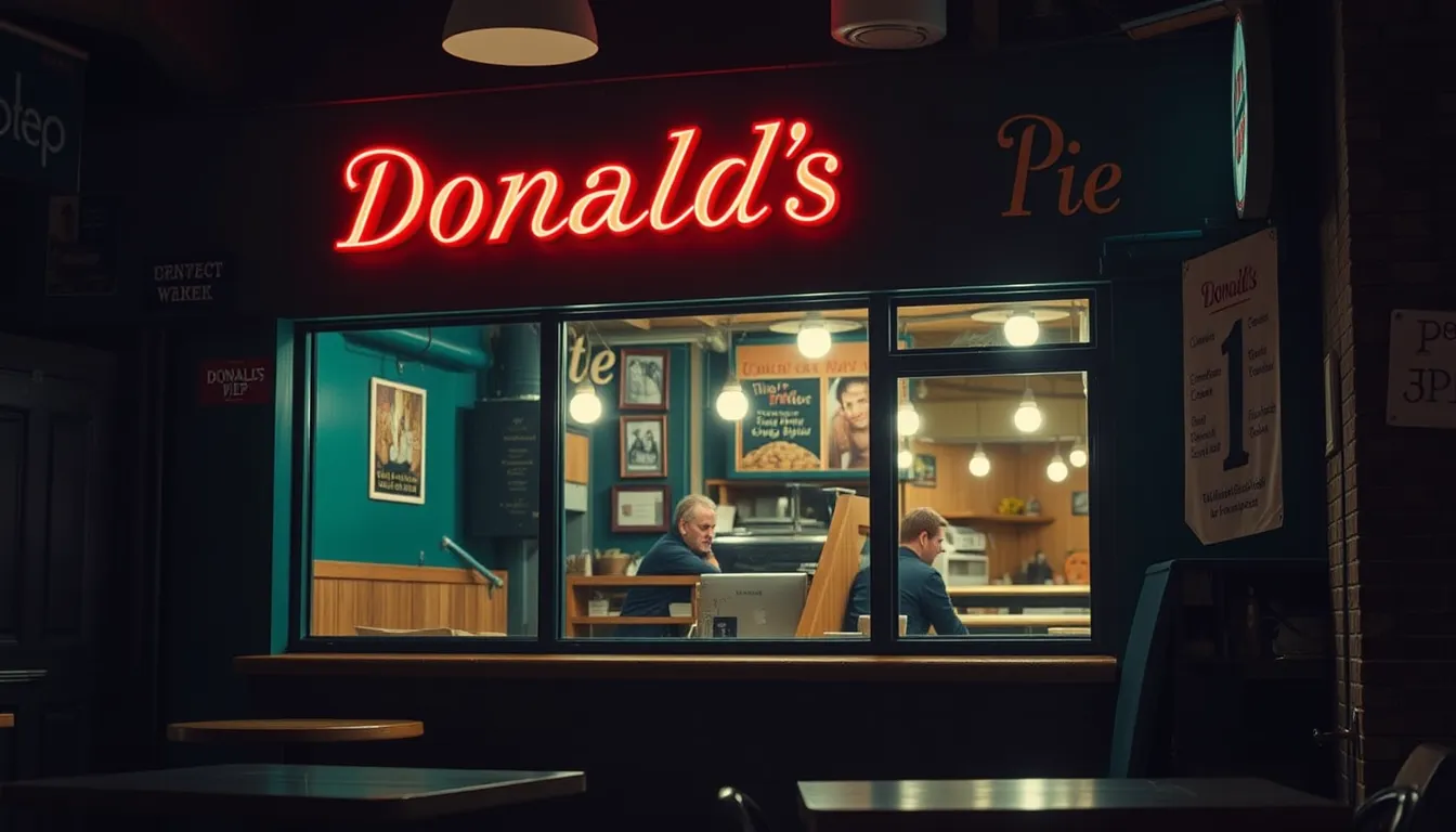 DONALD'S PIE SHOP BRINGS WELSH CAFE CULTURE TO HACKNEY WICK